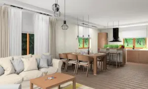Jak urządzić salon z kuchnią - 5 praktycznych pomysłów na aranżację